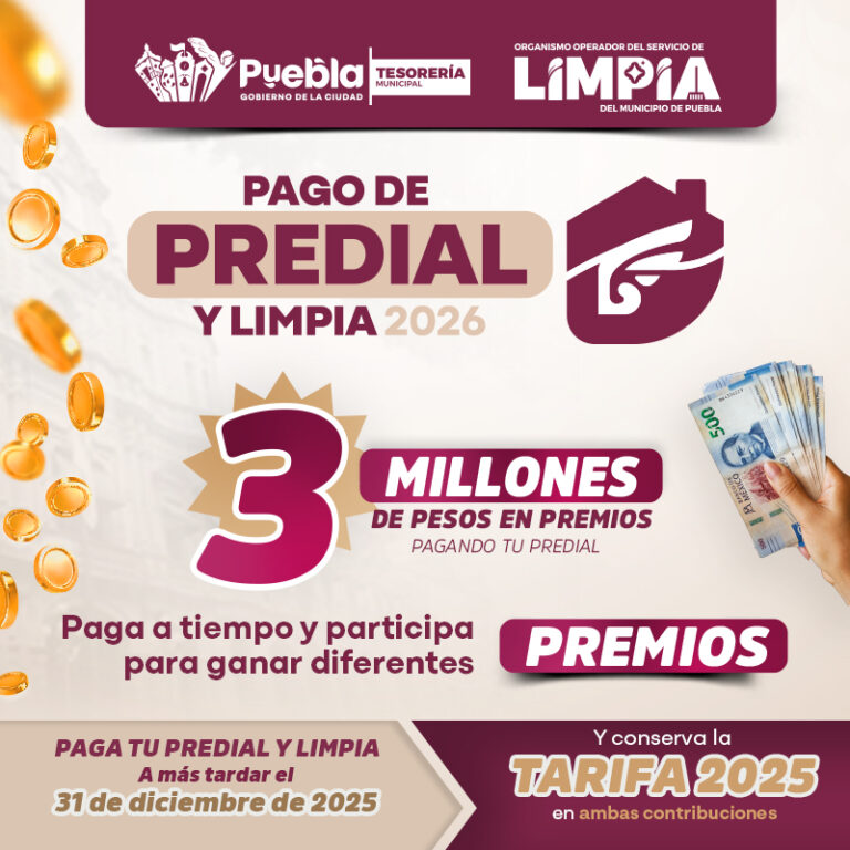 Inicia el Programa de Pago Anticipado de Predial y Limpia 2026 con ...